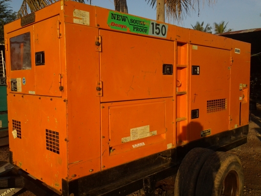 ขายเครื่องปั่นไฟ Denyo Dca 150 Spm-E1  สภาพนำเข้าจากญี่ปุ่น