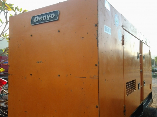 ขายเครื่องปั่นไฟ Denyo Dca 150 Spm-E1  สภาพนำเข้าจากญี่ปุ่น