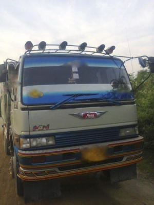 รถฮีโน่ 10 ล้อดั๊ม  FM3M 240 แรงม้า ปี 35   สนใจติดต่อ  081 - 6079515