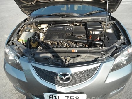 ขาย MAZDA3 ปี 05 เครื่อง 1.6 ตัวTOP เกียร์ออโต้ ABS,AIRBAGคู่ แม็ค 17&quot; สวยมาก ติดแก๊สLPG รถสภาพดี สะอาดมาก