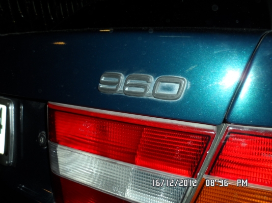 ขายVOLVO 960 ปี95 เครื่อง2J 3000 ติดเก็สลงเล่มแล้ว90000