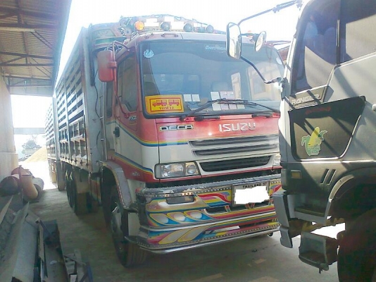 ขายด่วน!..รถสิบล้อ ISUZU DECA FXZ 320 EURO 2 แม่ ลูก สภาพใหม่เอี่ยม รถปี 50 สวยเอี่ยมทั้งคัน.