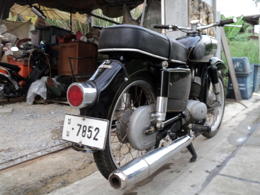 วุฒินนบุรี//MZ125esหัวไม่เลี้ยวรถเดิมๆสวยจัดเครื่องดีแน่นๆฟิดมาใหม่ๆขับมันๆสตายโบราณ