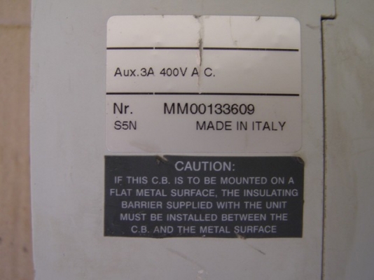 ขาย Breaker ABB 400A Made in ITALY