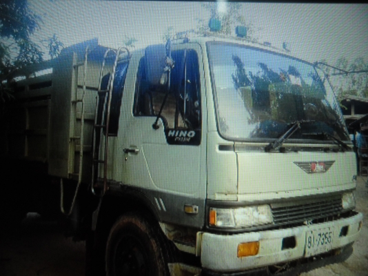 ขายรถบรรทุกพ่วงดั้มแม่ลูก HINO FM 3M สวยหัวบางยางดีคัสซีสวยกะบะเบนจมาตรทะเบียนเต็ม