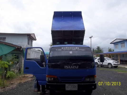 ขาย 6ล้อด้ั้มเกษตร  ISUZU  NPR  120 เบรคทริปฟี่  เพาเวอร์  แอร์  F หลัง