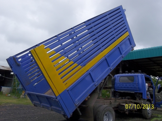 ขาย 6ล้อด้ั้มเกษตร  ISUZU  NPR  120 เบรคทริปฟี่  เพาเวอร์  แอร์  F หลัง