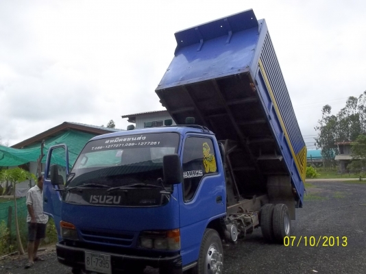 ขาย 6ล้อด้ั้มเกษตร  ISUZU  NPR  120 เบรคทริปฟี่  เพาเวอร์  แอร์  F หลัง