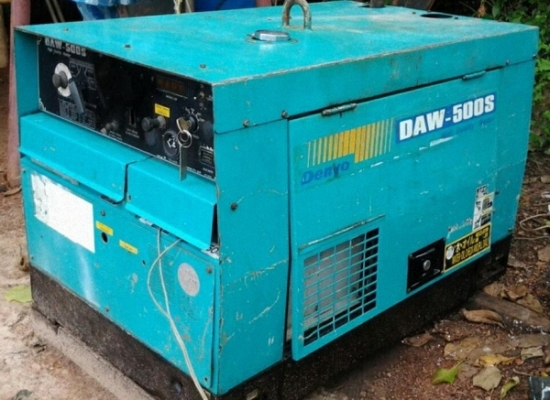 ขาย เครื่องปั่นไฟ +เครื่องเชื่อม Denyo สนใจสอบถาม 089 0962657