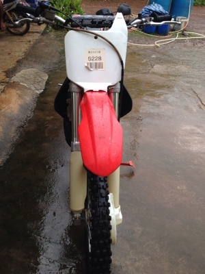 ขาย cr125 ปี99 อินวอยออกชื่อคนซื้อ รถโกดัง ประกอบเสร็จแล้ว พร้อมลุย!