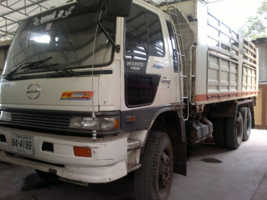 ขายด่วน  รถสิบล้อสองเพลาดัมพ์ HINO  FM  3M  ใส่เคร่อง  320  พร้อมใช้งาน