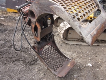 ขาย- งาคีบไม้ แบบหมุนได้ สำหรับรถขุด แบคโฮ มือสองเก่าญี่ปุ่นแท้