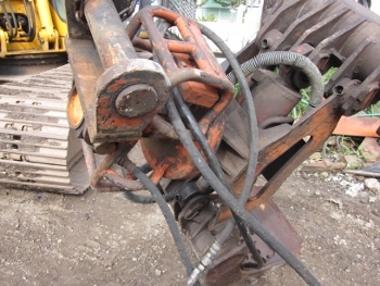 ขาย- งาคีบไม้ แบบหมุนได้ สำหรับรถขุด แบคโฮ มือสองเก่าญี่ปุ่นแท้