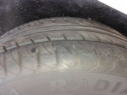 แม็ก RCII  ขอบ17  หน้า 8 หลัง 9  พร้อมยาง 225 55 17 ปี 12