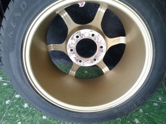 แม็ก RCII  ขอบ17  หน้า 8 หลัง 9  พร้อมยาง 225 55 17 ปี 12