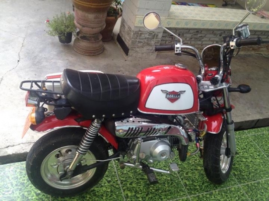ขายกอลิล่า 125cc แต่งแนวๆ ปรับราคาลง