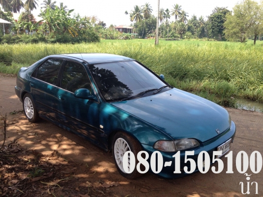 ขาย Honda Civic 1.6 ปี 1995 รุ่นยอดนิยม เครื่อง LPG หัวฉีด สภาพสวย ถูกสุดๆๆ