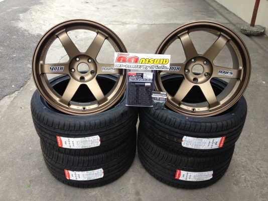 โปรล้อขอบ18" TE37,CE28,RE30 +ยาง CORSA เเค่ *** 32,800 *** บาท เเถมเพียบ