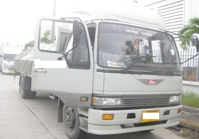 ขายหกล้อ FF3H กระบะเหล็ก 7.2 เมตร เปิดสามด้านเครื่อง 195 สวยพร้อมใช้ โทร 088-4501277