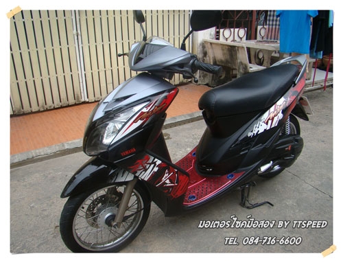ขาย Mio ZR ไฟ2ตา ท่ออาร์มปี 53 รถบ้านมือเดียว