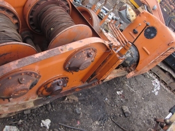 ขาย- วิ๊นซ์ ตอกปั่นจั่น เสาเข็ม SK40-3AB เครื่อง MITSUBISHI ดีเซล 4 สูบ มือสองเก่าญี่ปุ่น