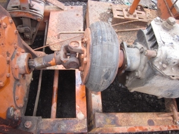 ขาย- วิ๊นซ์ ตอกปั่นจั่น เสาเข็ม SK40-3AB เครื่อง MITSUBISHI ดีเซล 4 สูบ มือสองเก่าญี่ปุ่น