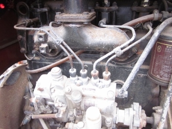 ขาย- วิ๊นซ์ ตอกปั่นจั่น เสาเข็ม SK40-3AB เครื่อง MITSUBISHI ดีเซล 4 สูบ มือสองเก่าญี่ปุ่น