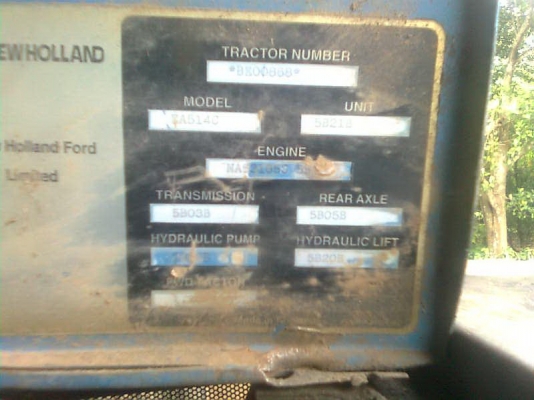 ขาย นิวฮอนแลนด์ 6640 2เพลา ตามสภาพ