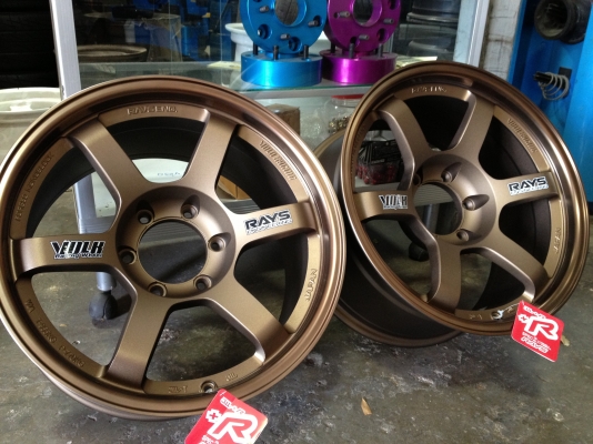 TE37 SUV ขอบ18" 6รู กว้าง9"ออฟ0 ชุดล่ะ 22,000 บาท เเถมครบ