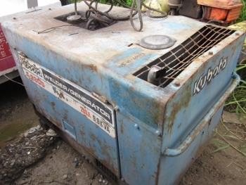 ขาย- เครื่องเชื่อม พร้อมปั่นไฟ KUBOTA: F-280S-60 เครื่องยนต์ดีเซล 3 สูบ 9.9 KVA พร้อมใช้งาน มือสองเก่าญี่ปุ่นแท้