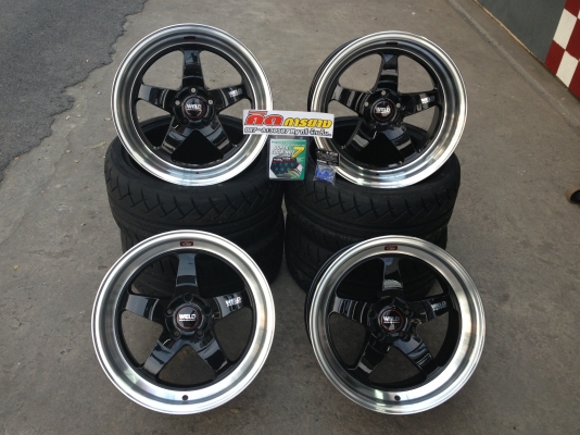 WELD ก๊อป100\% ขอบ18" 9.5/11" ชุดล่ะ 24,000 บาท เเถมครบ