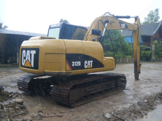 รถแบคโฮ ยี่ห้อ CAT รุ่น 312D รถออกห้างเมโทร