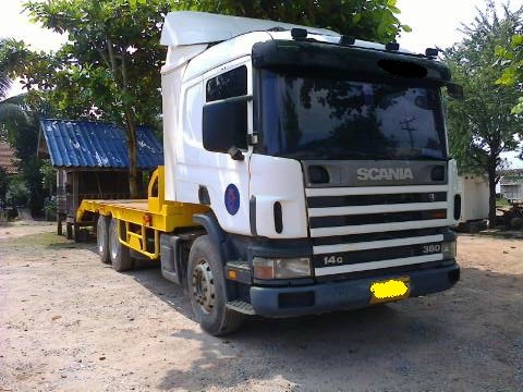 ขายเทเลอร์ SCANIA  380แรงม้า ปี48 หางยาว8.50 เมตร สภาพสวยพร้อมใช้ ราคาต่อรองได้ ติดต่อได้ที่คุณ อ๊อฟ พิจิตร 086-737-9991