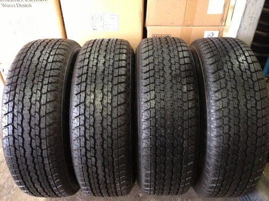 ล้อ เฟอร์จูนเนอร์ ขอบ17" เดิม พร้อมยาง 265-65-17 บริสโตน สวยๆ