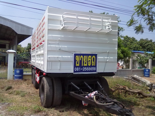 ขายหางพ่วง3เพลาแท้ยาว 7 เมตร รถปี50 ดั้มถุงลมยกล้อได้ 500000