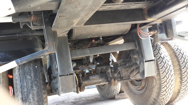 ขายหางพ่วง3เพลาแท้ยาว 7 เมตร รถปี50 ดั้มถุงลมยกล้อได้ 500000