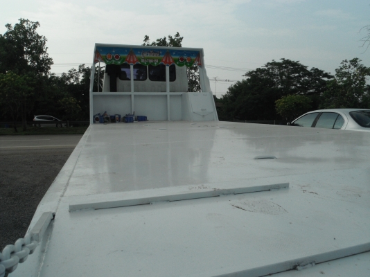 ขายรถเทรลเลอร์ 10 ล้อ HINO รถ 2 เพลา บรรทุกรถเกี่ยวข้าว เครื่อง EP100 เทอร์โบ = 285 แรงม้า (รถอยู่สุพรรณบุรี)