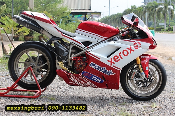 แม็กสิงห์บุรี//DUCATI 1198S ปี2010 สภาพสวยหล่อแต่งเพียบ อินวอย+สรรพาสมิตร 529000 ลดได้