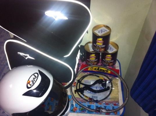 ขายBEAMROแท้OHLINSแท้ กระเป๋าALPINE สายถัก ก้านเบรค