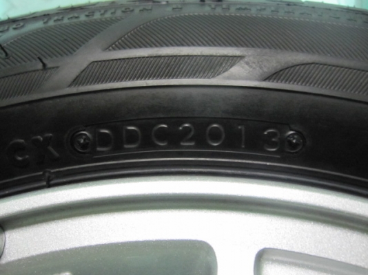 ขายล้อแม็ก Mitsubishi Mirage พร้อมยางป้ายแดงปี 13 ขอบ 14 สภาพใหม่มากๆ