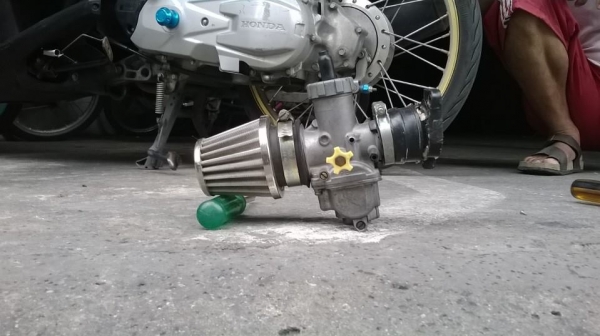 ขาย คาบู Npro แท้  พร้อมกรอง + คอหรีดเครื่อง lifan