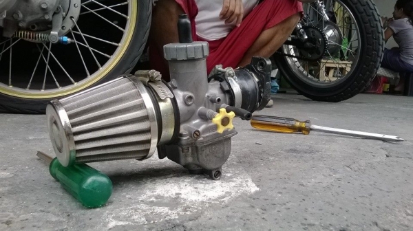 ขาย คาบู Npro แท้  พร้อมกรอง + คอหรีดเครื่อง lifan