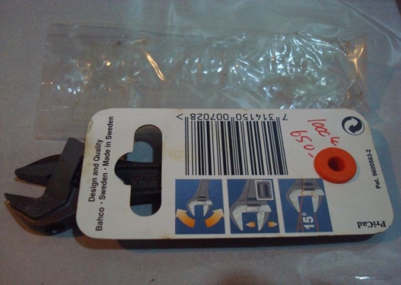 ประแจเลื่อน BAHCO  8069 ขนาด 4 นิ้ว