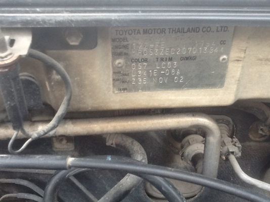 รุ่นฉลอง40ปี Topไฟฟ้าทั้งคัน ดีพร้อมใช้มือ1วิ่ง1.4แสน มีป.3 ค.1.8VVTi max15 ก.ข้างปรับ-พับฟ. A/B ABS