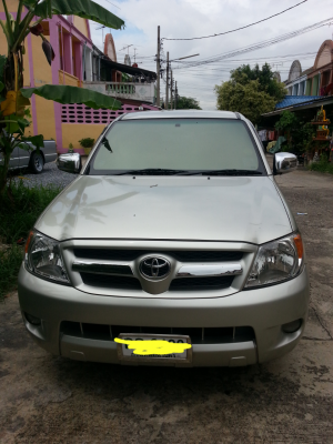ขาย TOYATA  HILUX VIGO 2.7G Smartcab ปี 2008สีบอร์ทเงิน