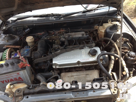 MITSUBISHI LANCER ปี 37 ราคาถูก แต่งภายในพร้อมเครื่องเสียง ติด LPG
