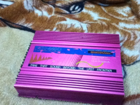 ขายแอมป์ Bosh Mann รุ่น PCH-4480 (4ch) ขายถูกๆ 1000.-