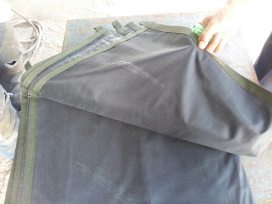 ขายผ้าใบคุมเครื่องจักรมาจากกนอกผืน3000