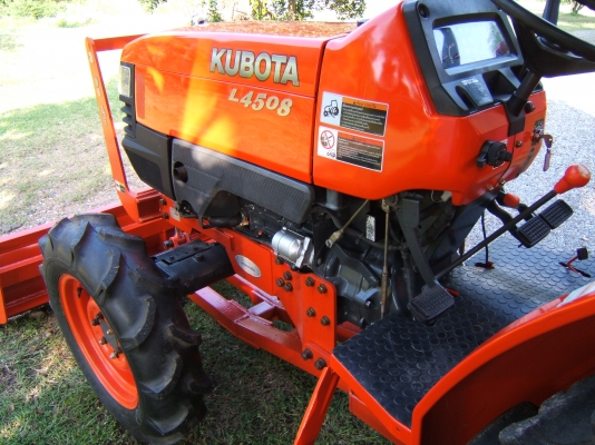 ขาย KUBOTA L4508 4WD ติดดันหน้าตราช้างและผาน5 ขาย KUBOTA L4508 4WD ติดดันหน้าตราช้างและผาน5