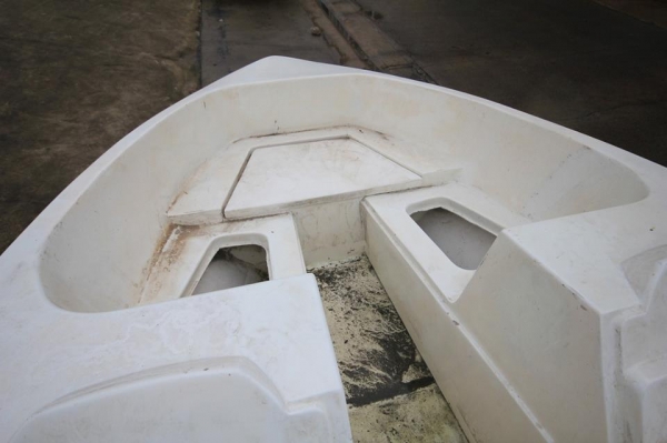 ขายเรือไฟเบอร์ 17 ฟุต พร้อมเทเลอร์ต่อใหม่